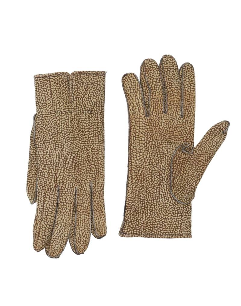 BORBONESE Handschuhe Damen Gelb von BORBONESE