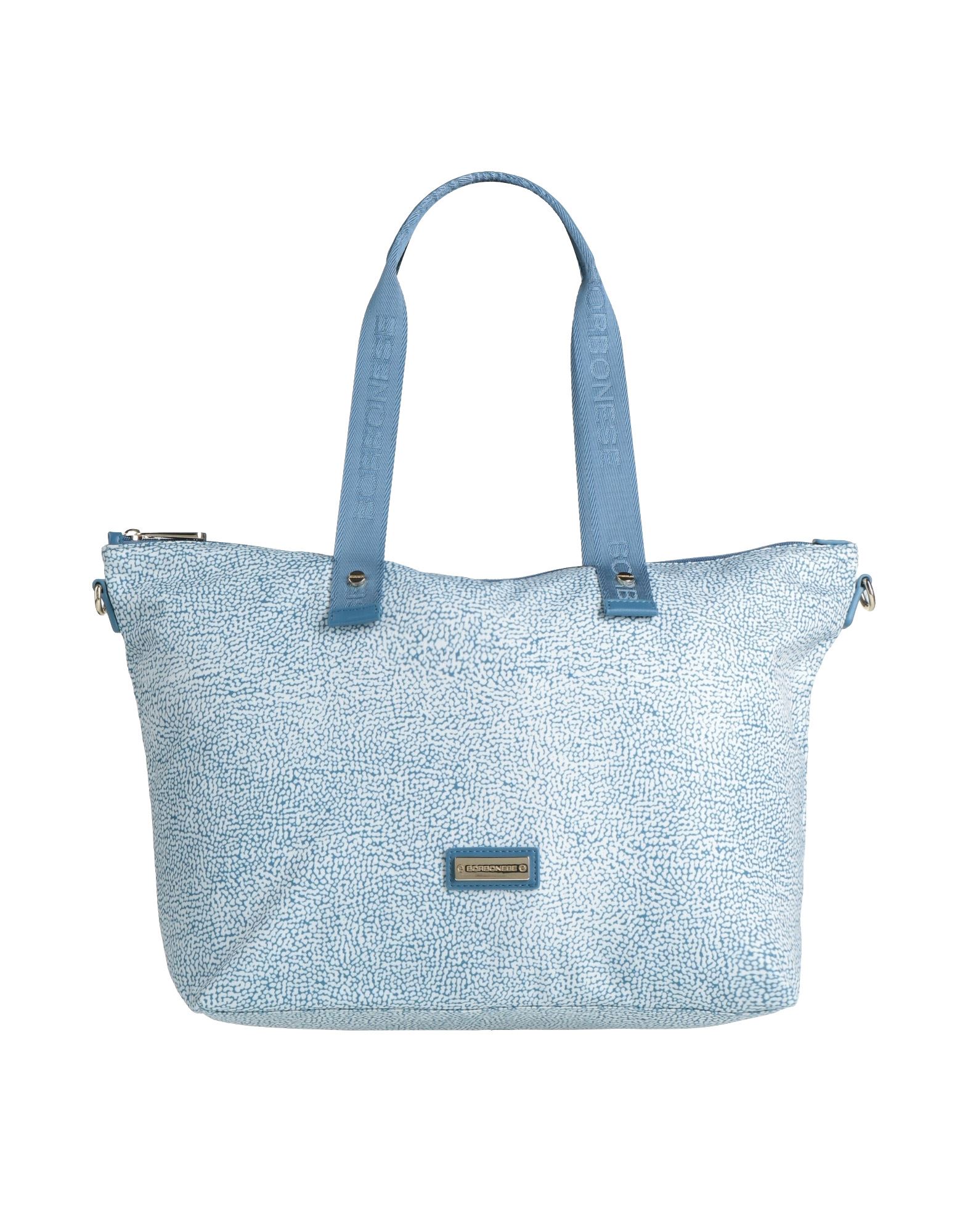 BORBONESE Handtaschen Damen Azurblau von BORBONESE