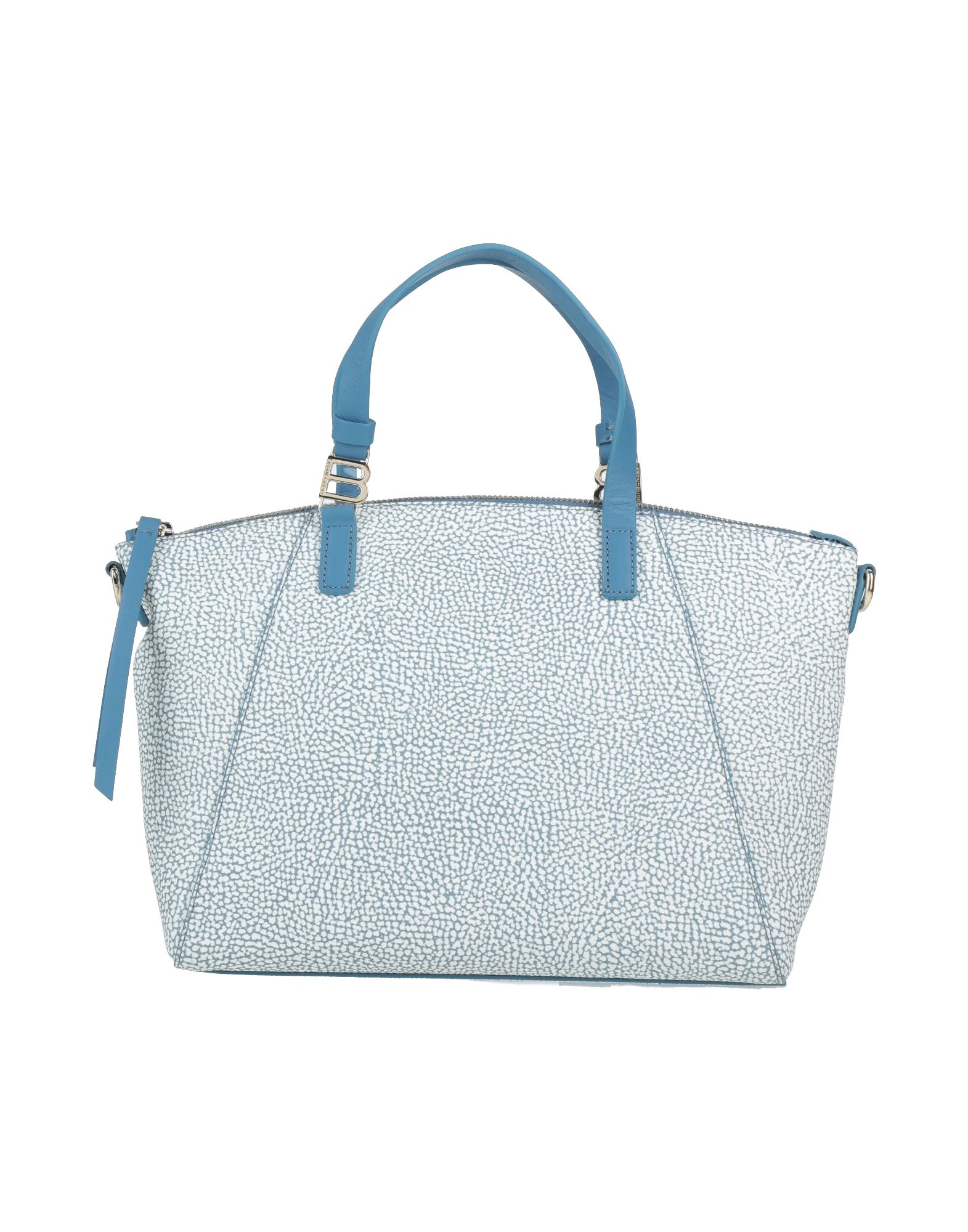 BORBONESE Handtaschen Damen Azurblau von BORBONESE