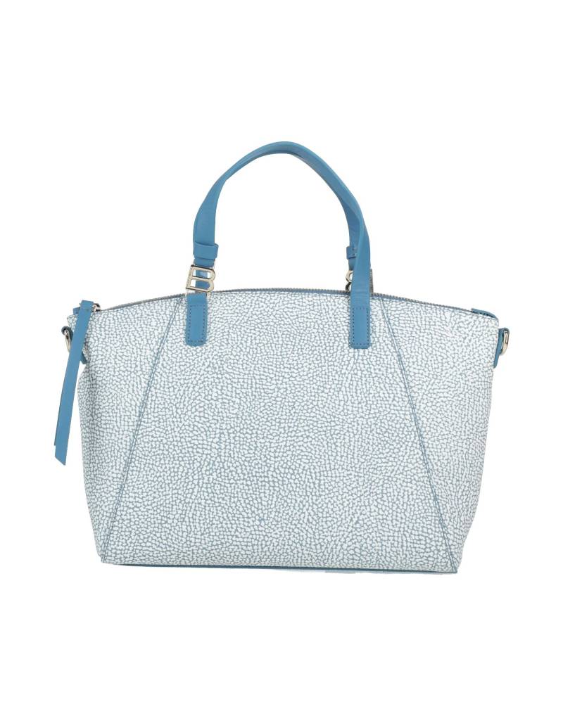 BORBONESE Handtaschen Damen Azurblau BORBONESE Handtaschen Damen Azurblau von BORBONESE