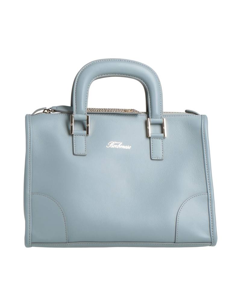 BORBONESE Handtaschen Damen Hellblau von BORBONESE