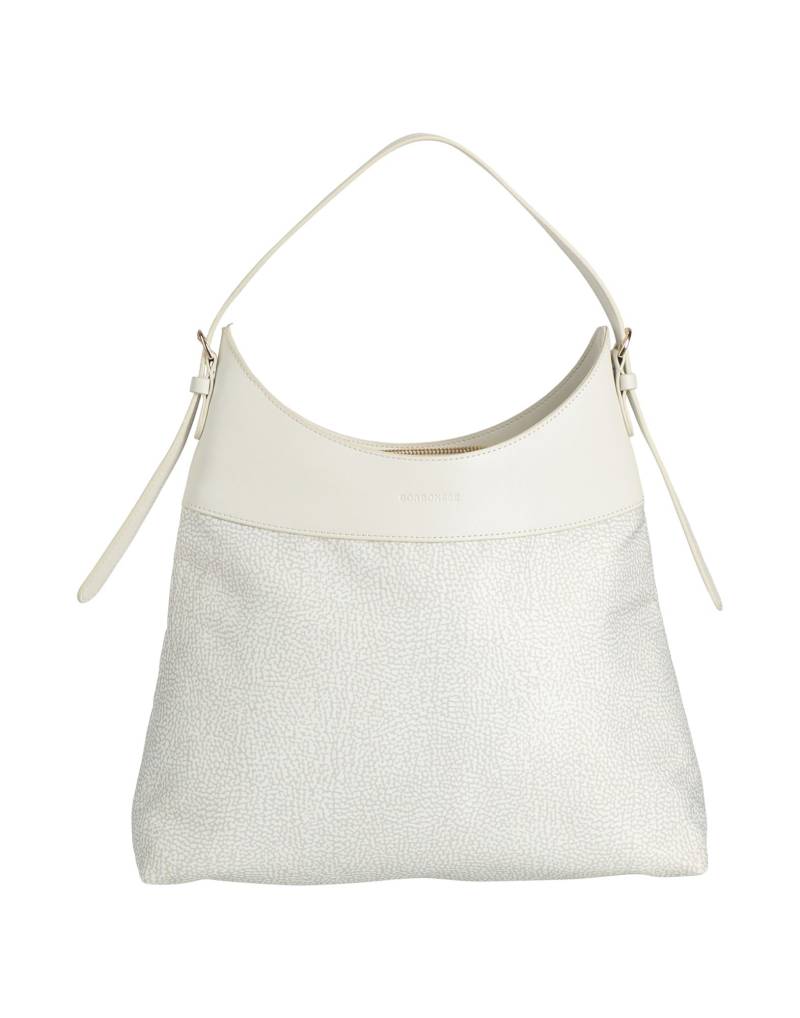 BORBONESE Handtaschen Damen Off white von BORBONESE
