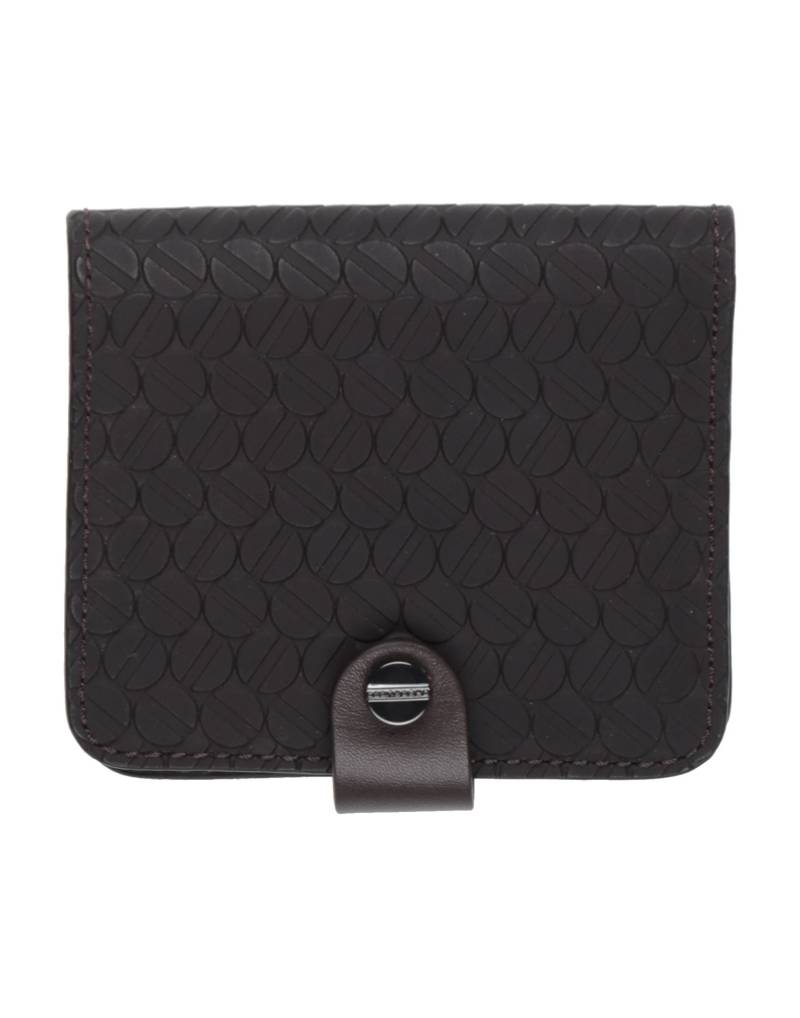 BORBONESE Kartenetui Damen Dunkelbraun von BORBONESE