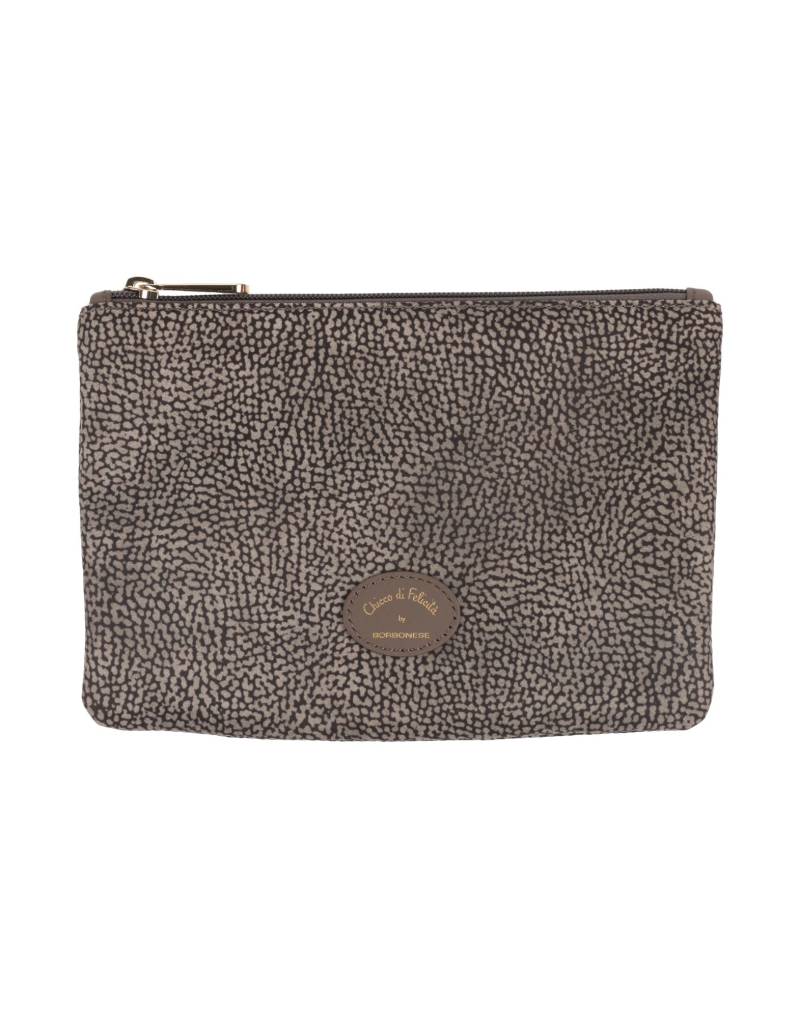 BORBONESE Kosmetiktäschchen Damen Khaki von BORBONESE
