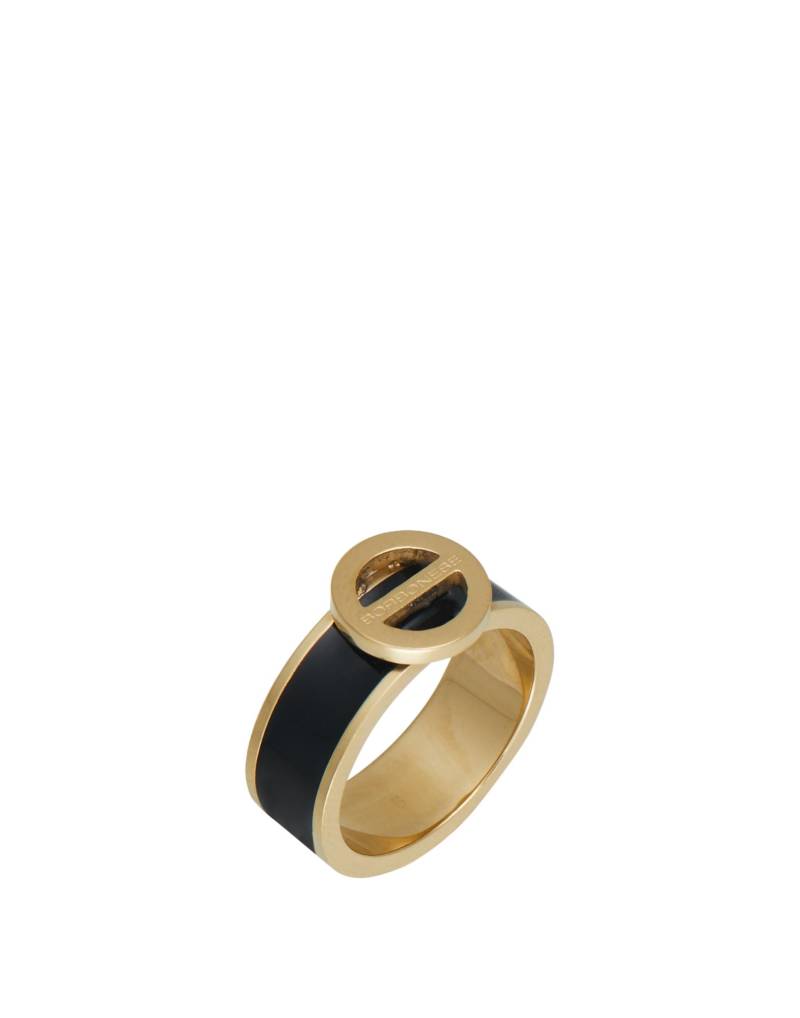 BORBONESE Ring Damen Schwarz von BORBONESE