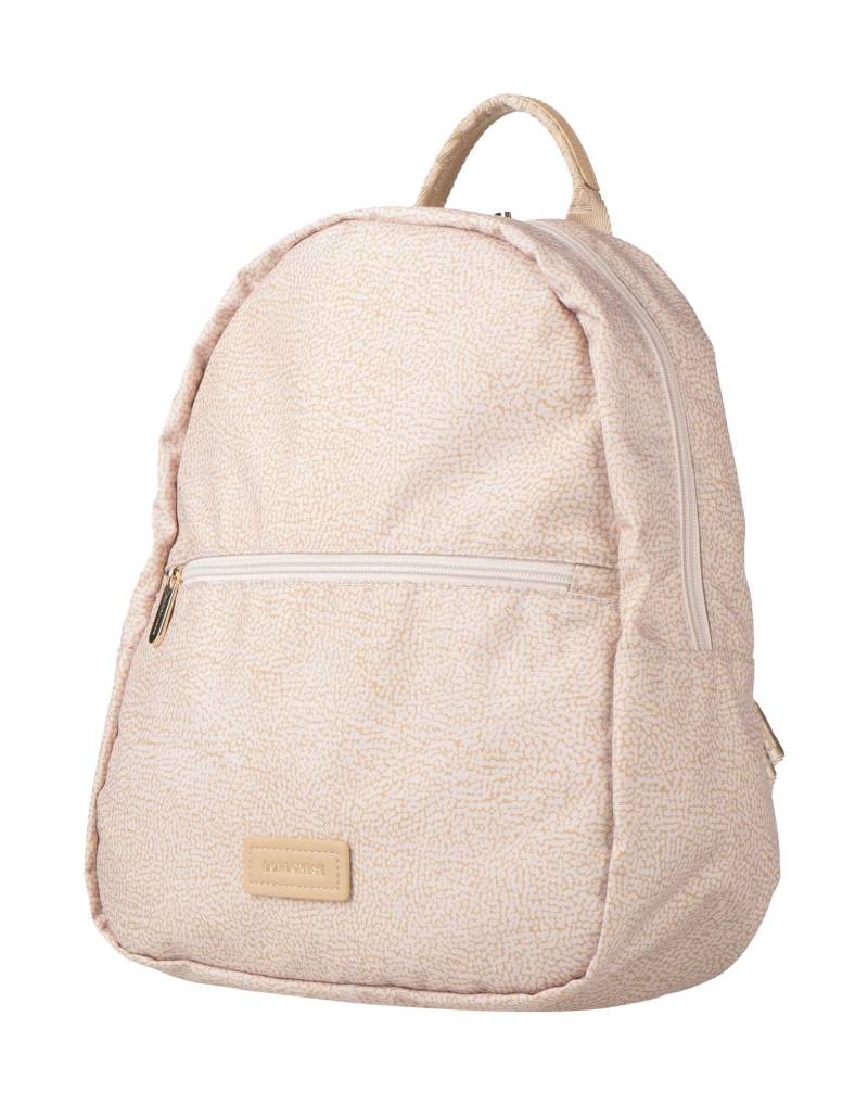 BORBONESE Rucksack Damen Beige von BORBONESE