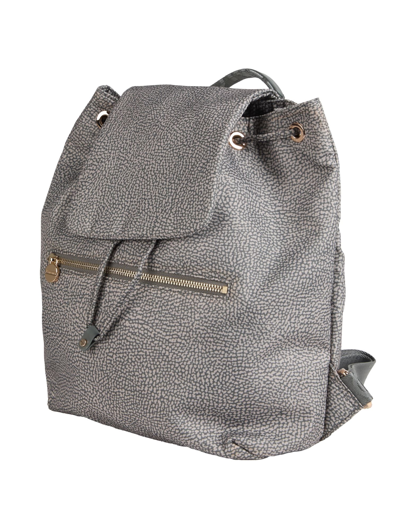 BORBONESE Rucksack Damen Grau von BORBONESE