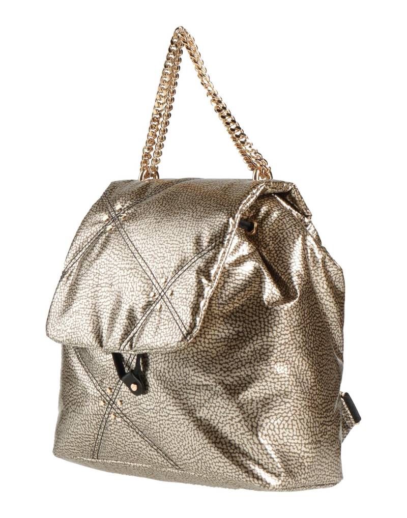 BORBONESE Rucksack Damen Platin von BORBONESE