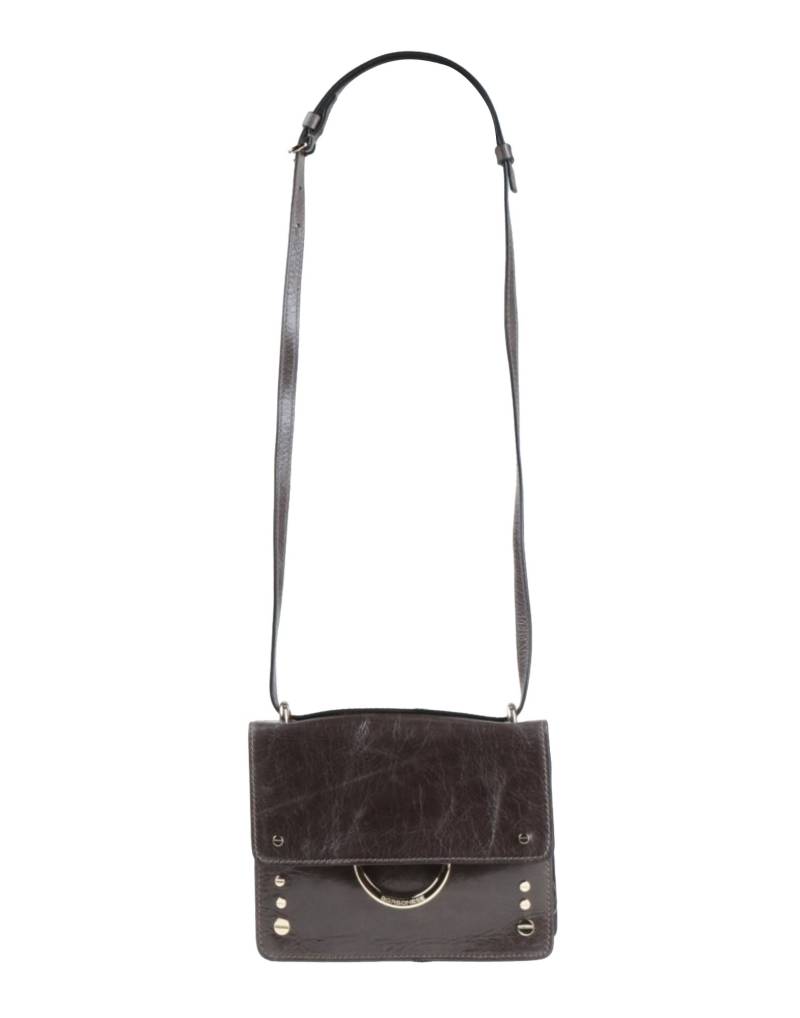 BORBONESE Schultertasche Damen Braungrau von BORBONESE