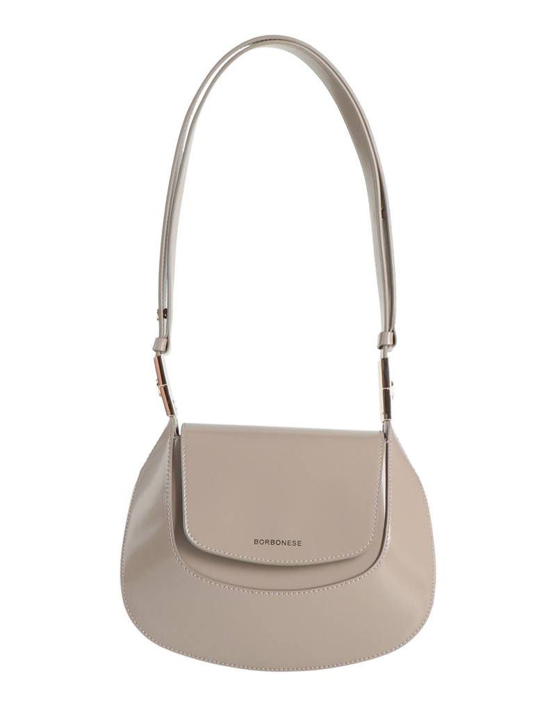 BORBONESE Schultertasche Damen Grau von BORBONESE