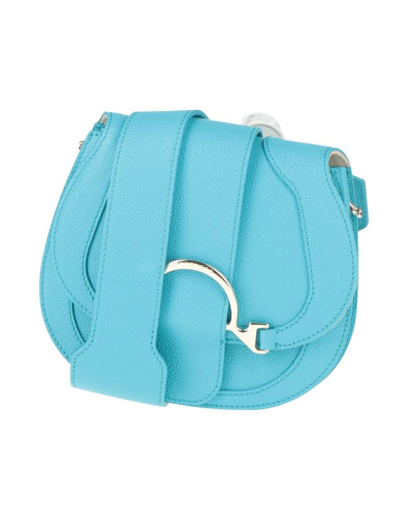 BORBONESE Umhängetasche Damen Azurblau von BORBONESE