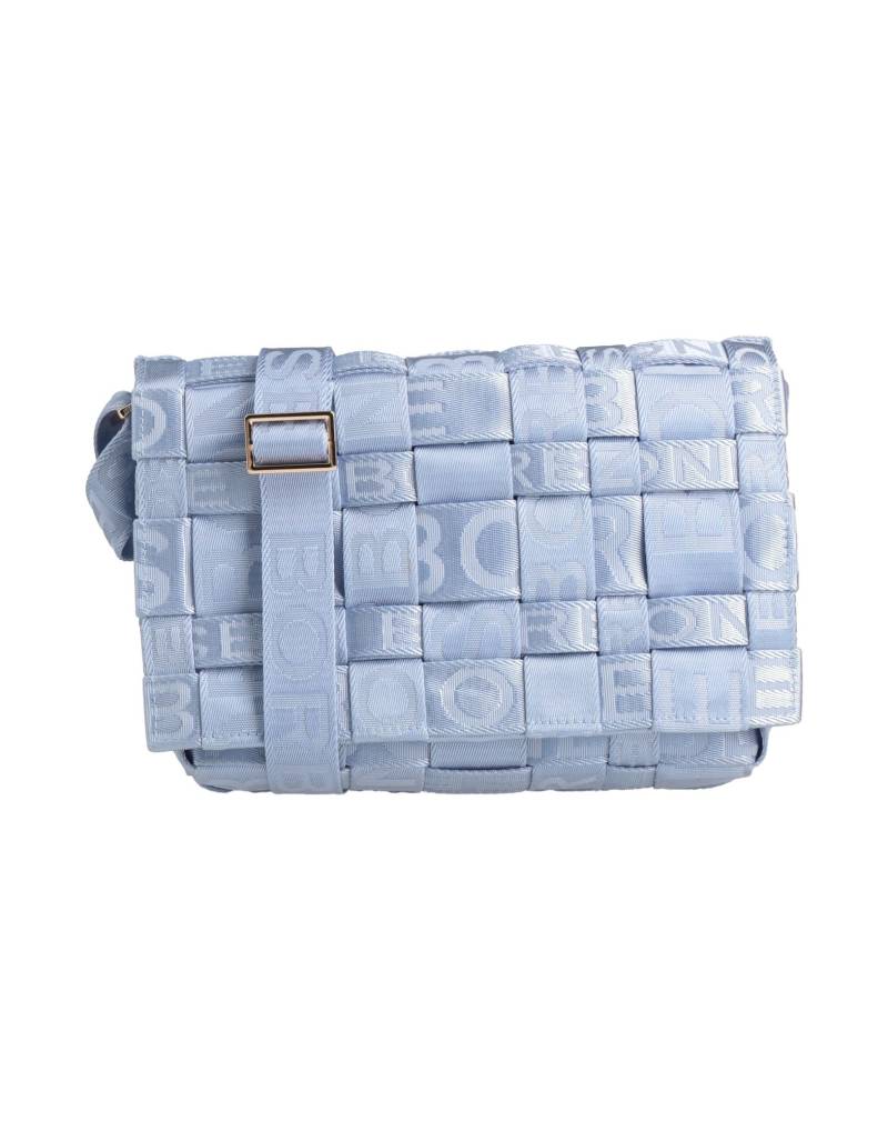 BORBONESE Umhängetasche Damen Azurblau von BORBONESE