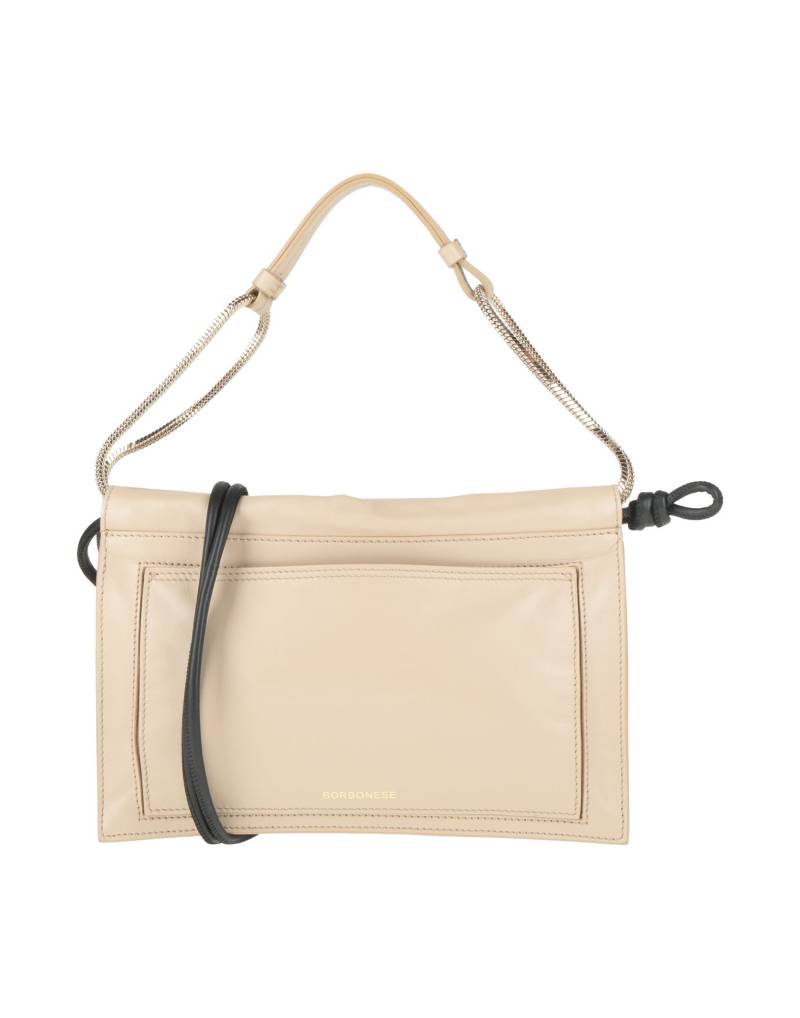 BORBONESE Umhängetasche Damen Beige von BORBONESE