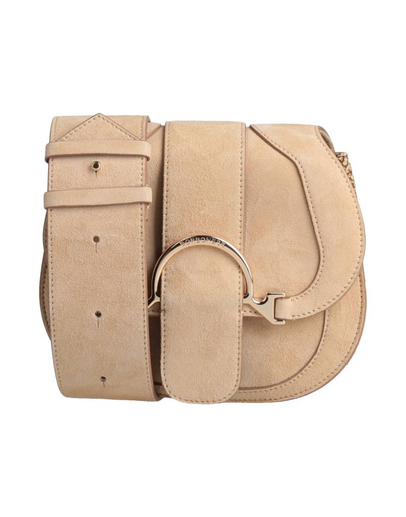 BORBONESE Umhängetasche Damen Beige von BORBONESE