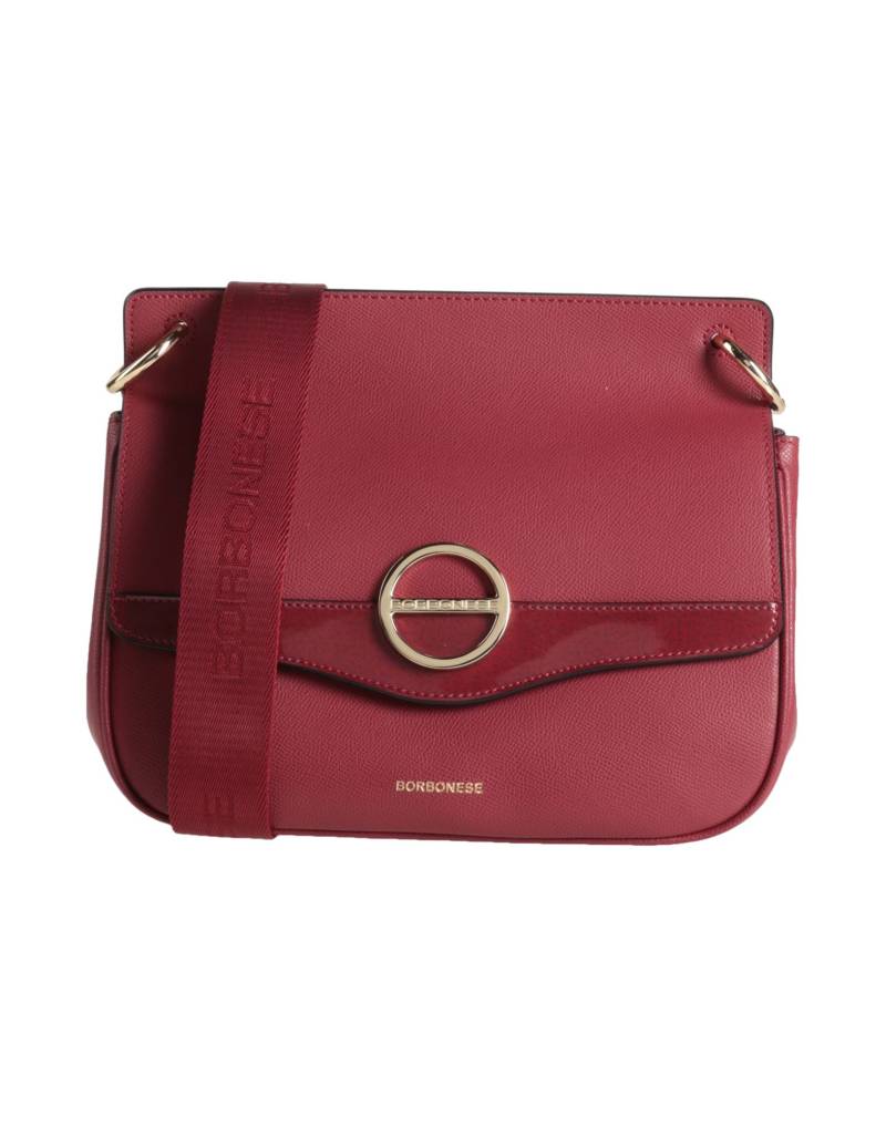 BORBONESE Umhängetasche Damen Bordeaux von BORBONESE