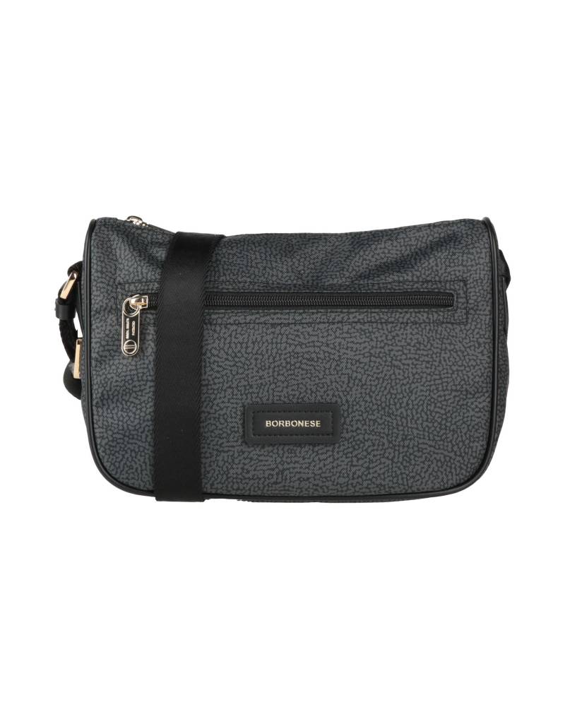 BORBONESE Umhängetasche Damen Dunkelgrün von BORBONESE