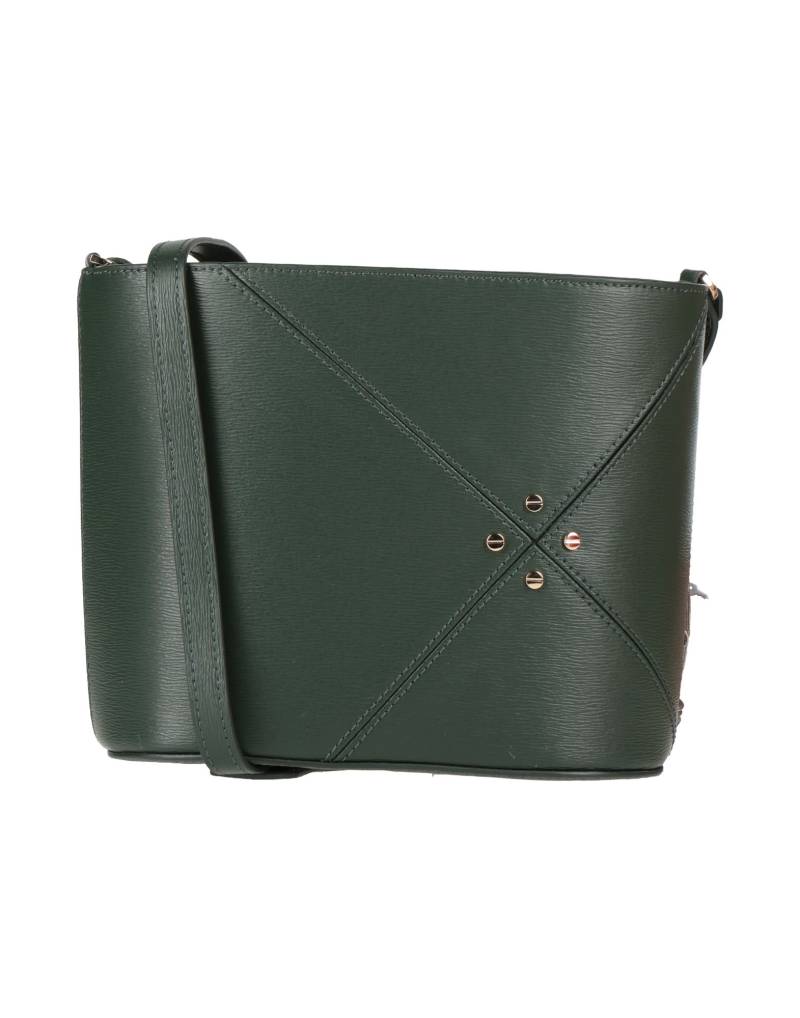 BORBONESE Umhängetasche Damen Dunkelgrün von BORBONESE