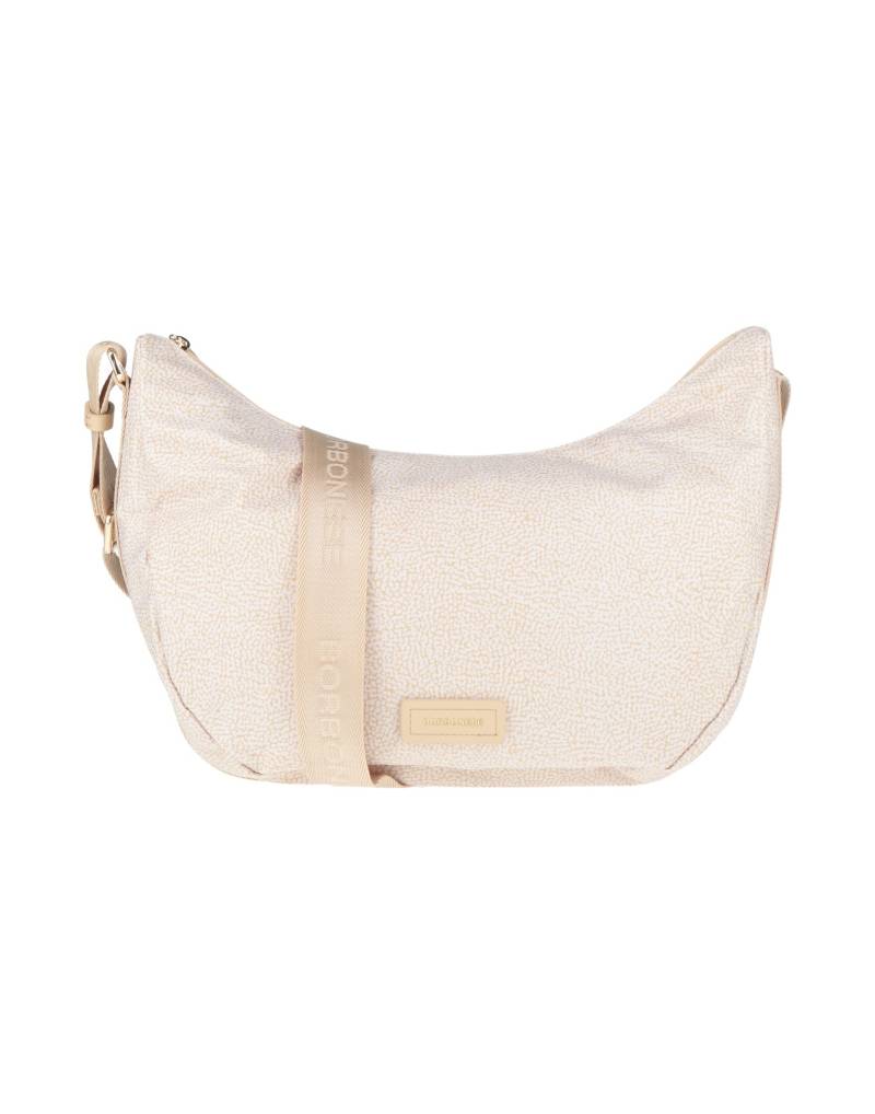 BORBONESE Umhängetasche Damen Elfenbein von BORBONESE