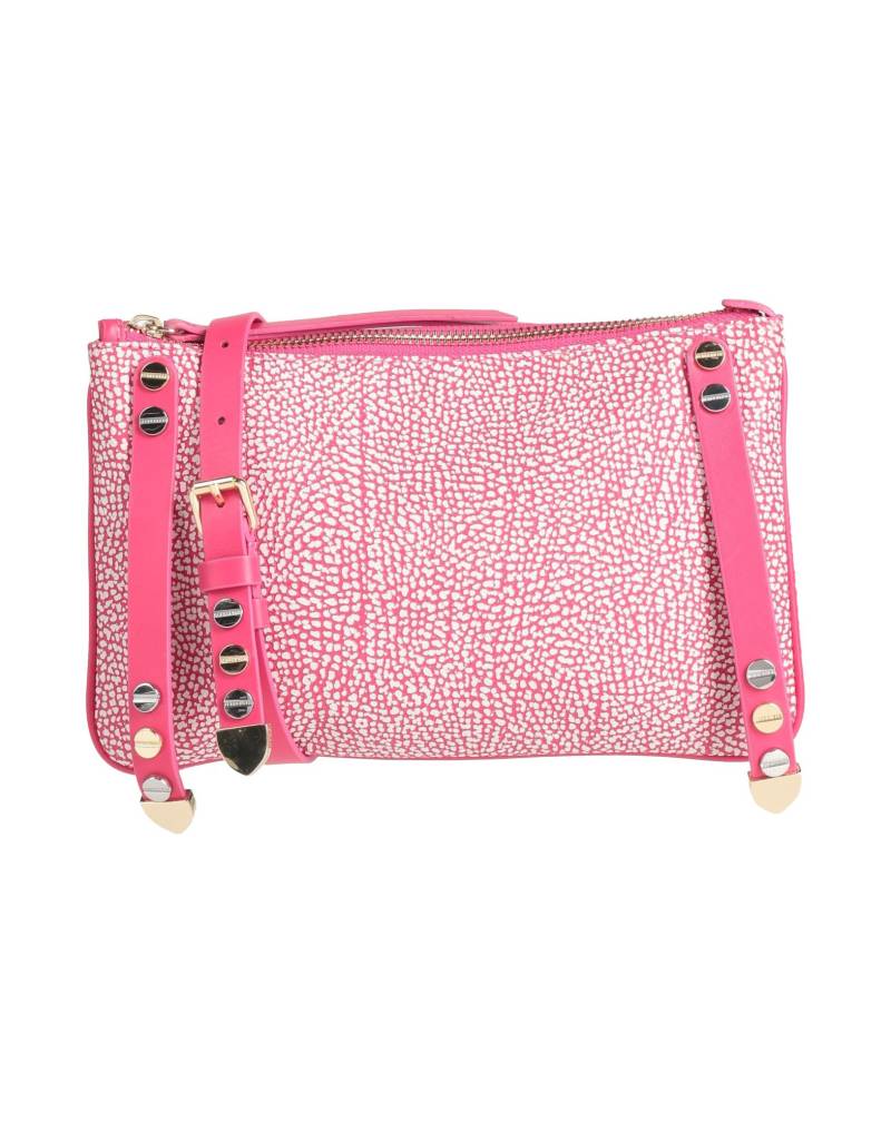 BORBONESE Umhängetasche Damen Fuchsia von BORBONESE