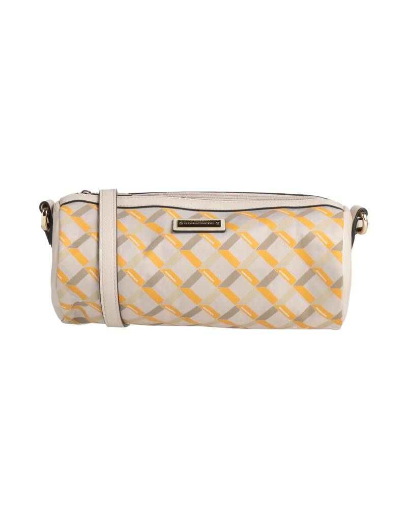 BORBONESE Umhängetasche Damen Grau von BORBONESE