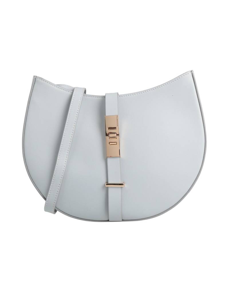 BORBONESE Umhängetasche Damen Hellgrau von BORBONESE