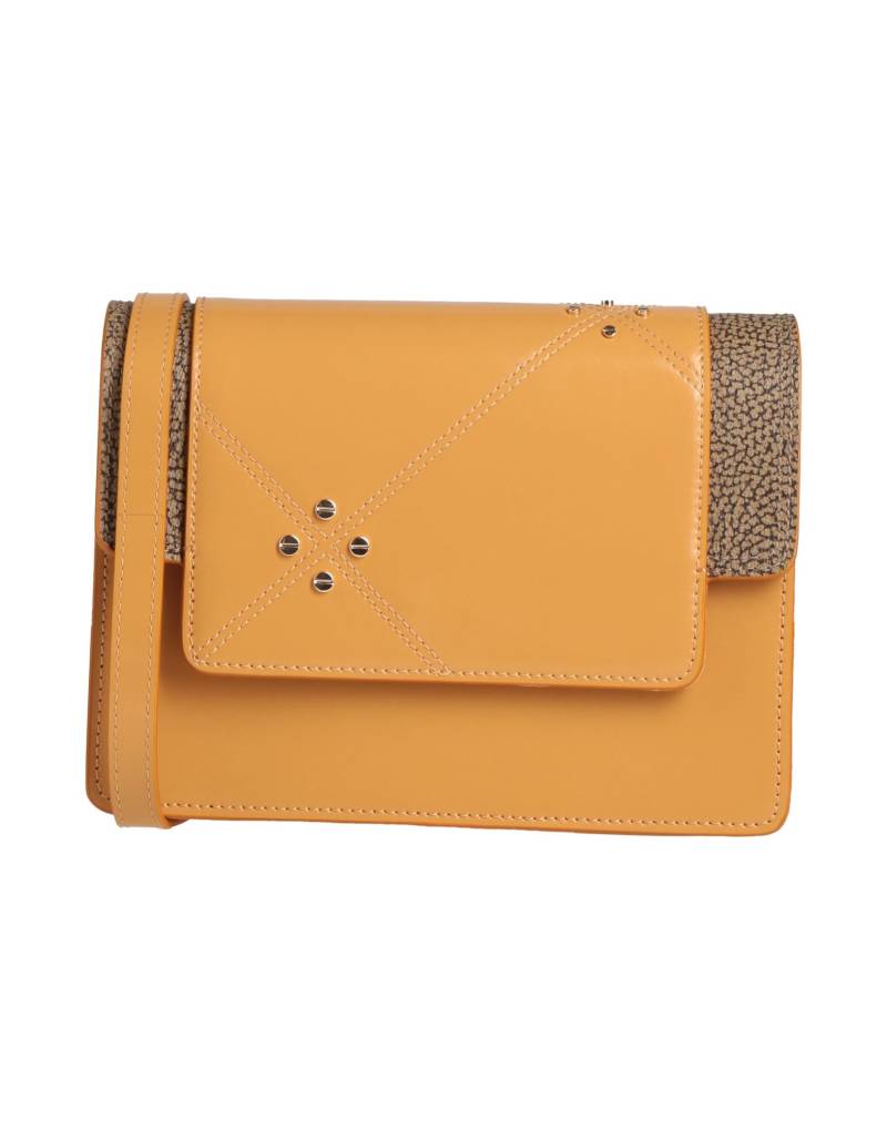 BORBONESE Umhängetasche Damen Kamel von BORBONESE