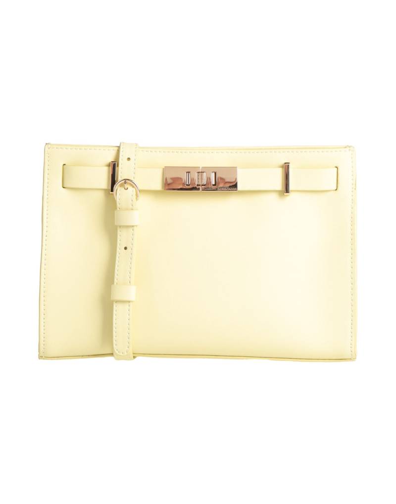 BORBONESE Umhängetasche Damen Pastellgelb von BORBONESE