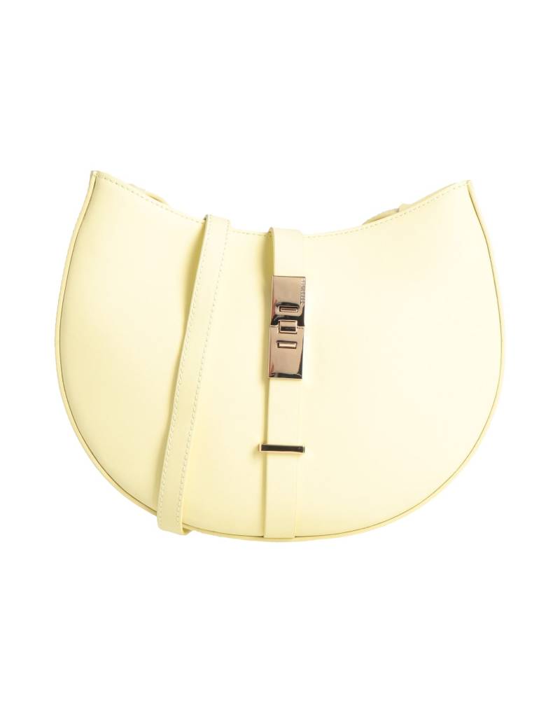 BORBONESE Umhängetasche Damen Pastellgelb von BORBONESE