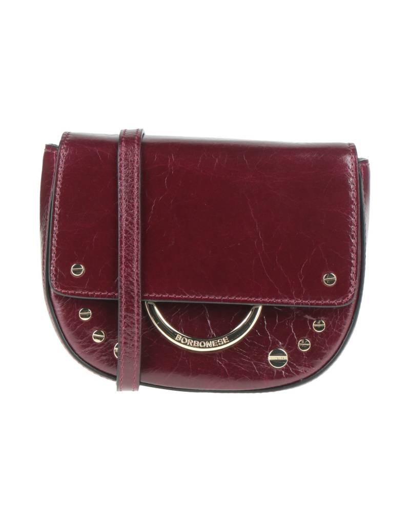 BORBONESE Umhängetasche Damen Pflaume von BORBONESE