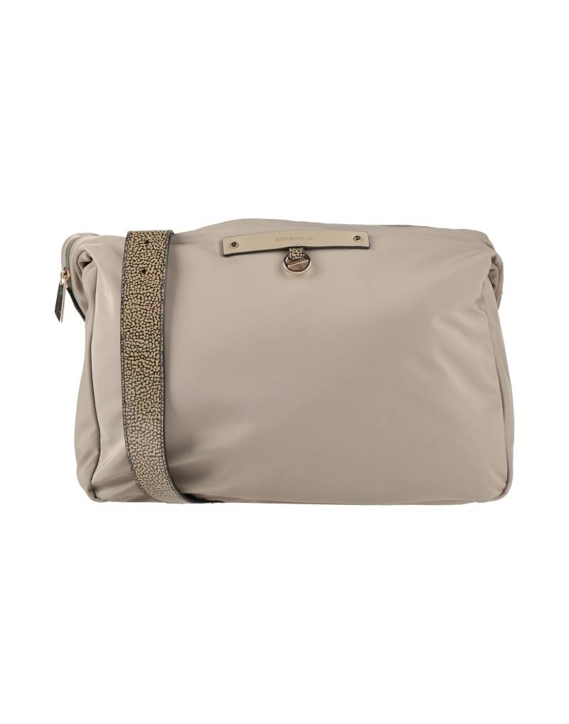 BORBONESE Umhängetasche Damen Salbeigrün von BORBONESE