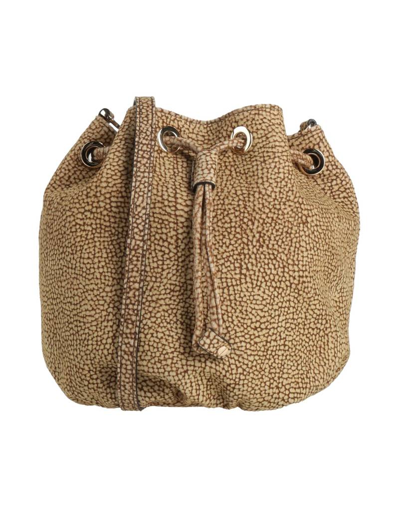 BORBONESE Umhängetasche Damen Sand von BORBONESE