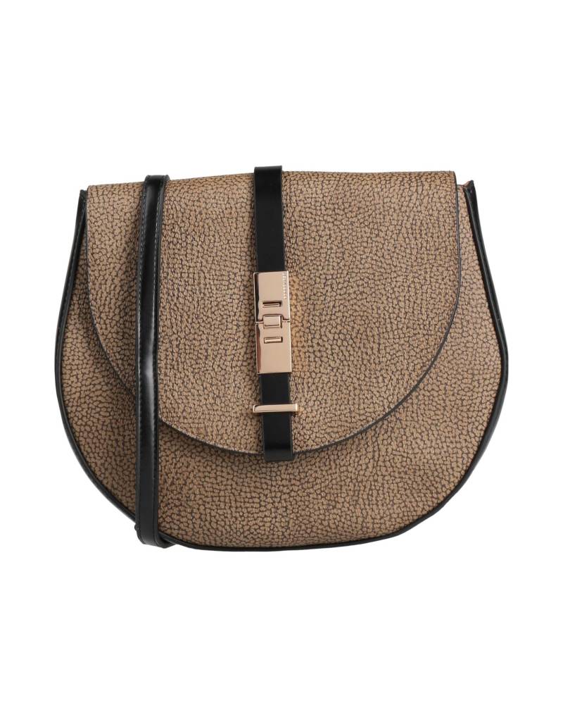 BORBONESE Umhängetasche Damen Sand von BORBONESE