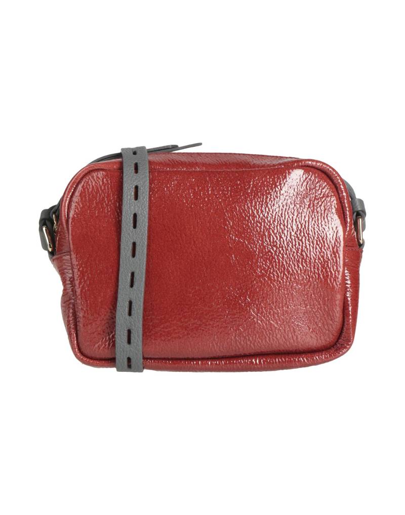 BORBONESE Umhängetasche Damen Ziegelrot von BORBONESE