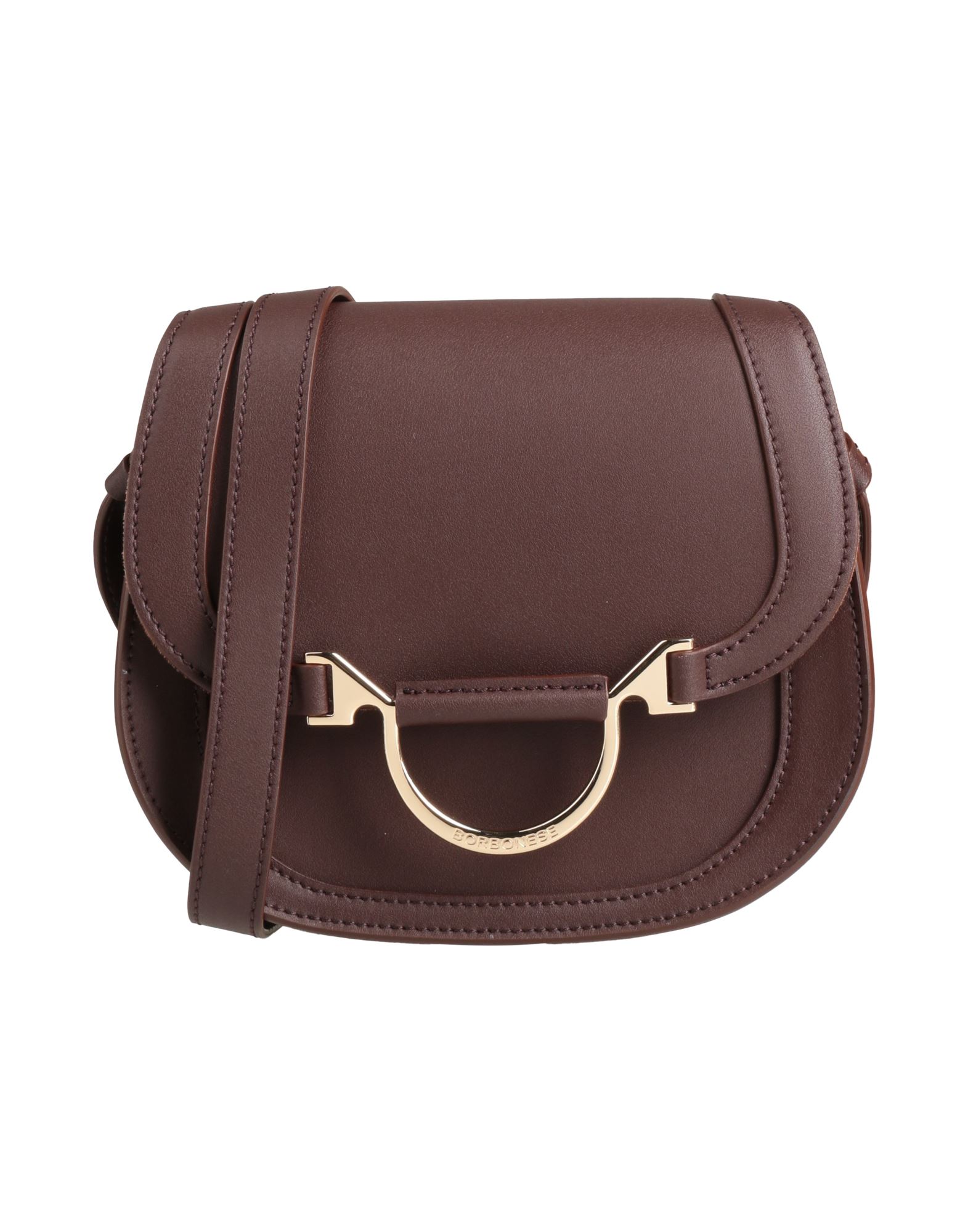 BORBONESE Umhängetasche Damen Schokobraun von BORBONESE
