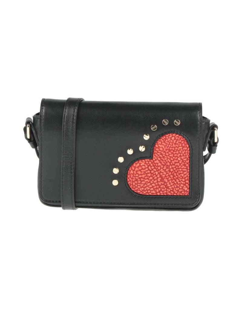 BORBONESE Umhängetasche Damen Schwarz von BORBONESE