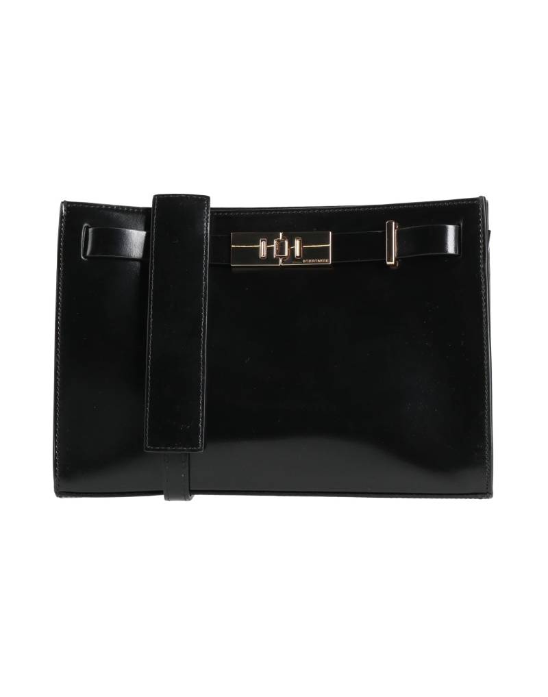 BORBONESE Umhängetasche Damen Schwarz von BORBONESE