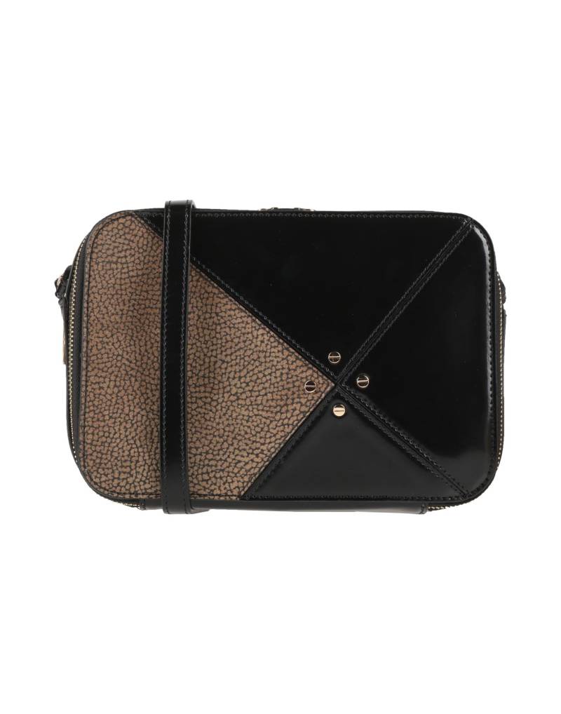 BORBONESE Umhängetasche Damen Schwarz von BORBONESE