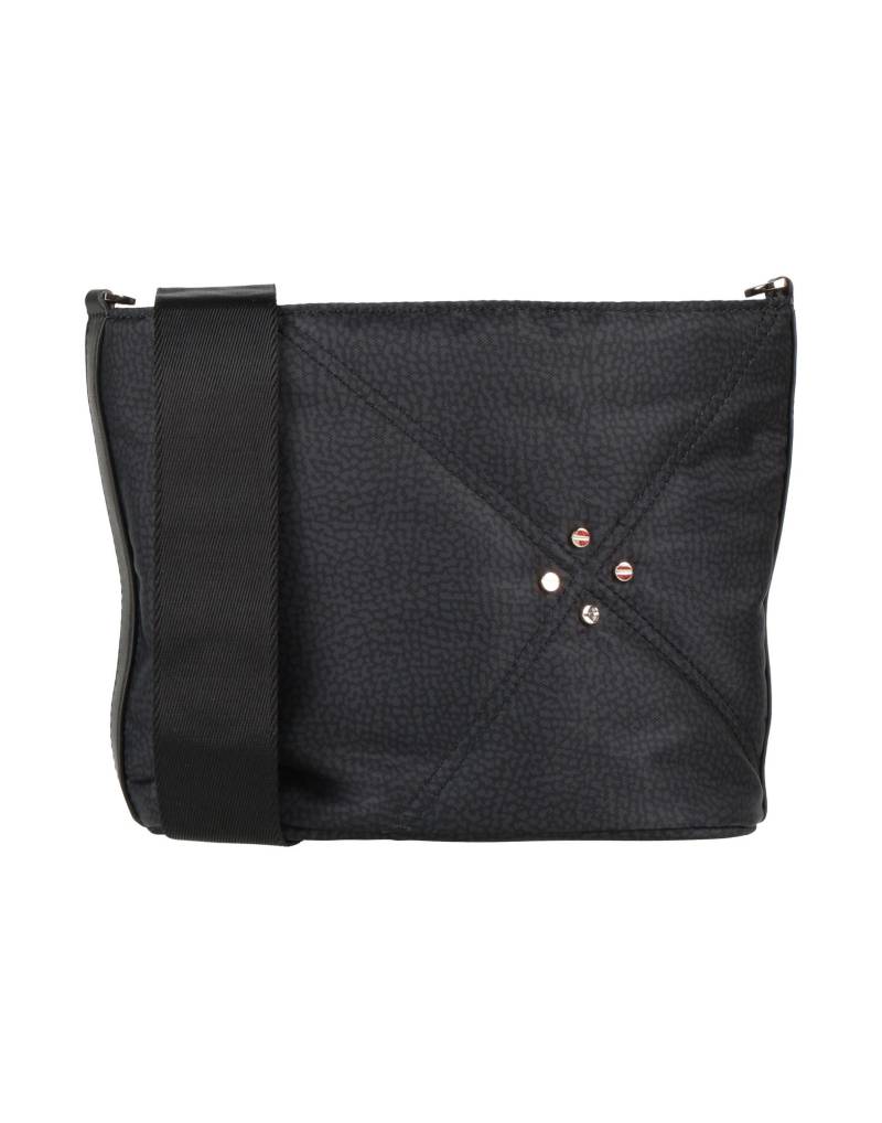 BORBONESE Umhängetasche Damen Schwarz von BORBONESE