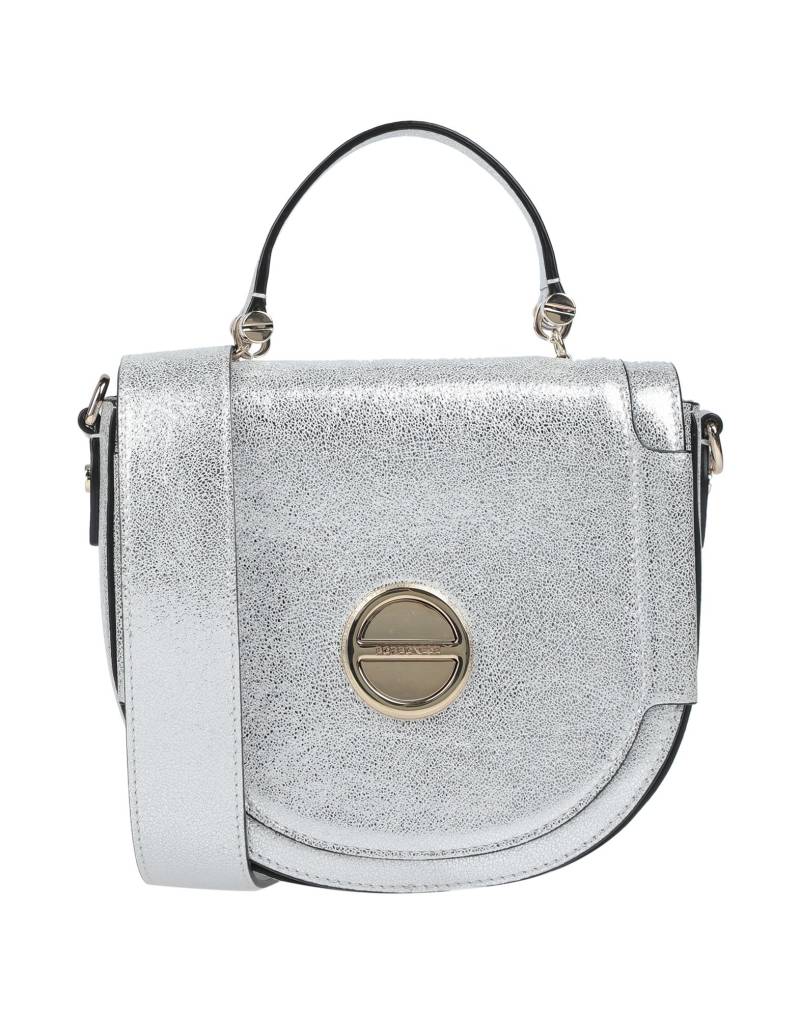BORBONESE Umhängetasche Damen Silber von BORBONESE