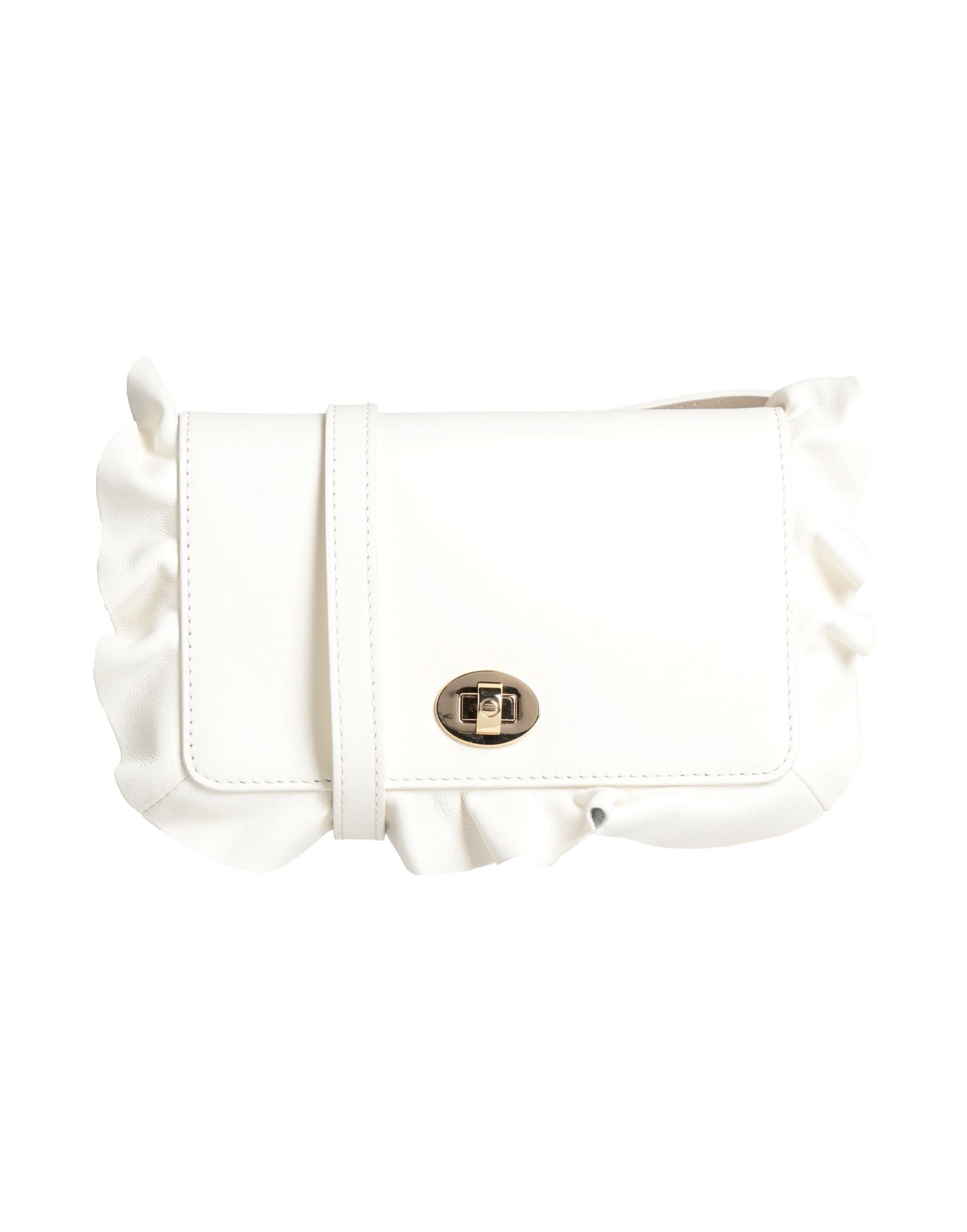 BORBONESE Umhängetasche Damen Weiß von BORBONESE