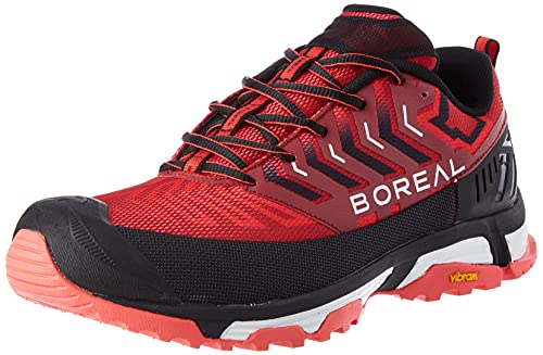 Boreal Herren 31653 Leichtathletik-Schuh, rot/schwarz, 46 EU von BOREAL