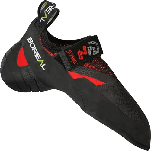 BOREAL Unisex Synergy 2.0 Kletterschuhe, rot-schwarz, 39.5 von BOREAL