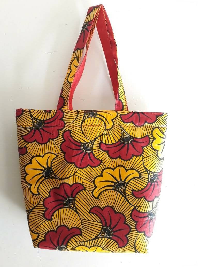 Ankara Handtasche Größe 18" Ankara Handtasche Größe 18" von BORESSEDESIGNS