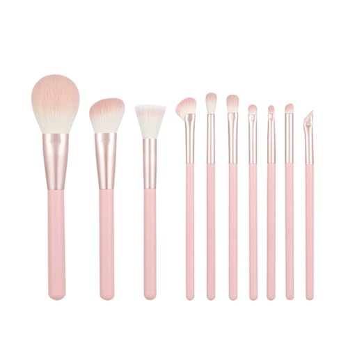 10-teiliges Make-up-Pinsel-Set für flüssiges Make-up, Konturen, Lidschatten, Rouge, Make-up-Pinsel-Set (10 Make-up-Pinsel) von BORGBAR