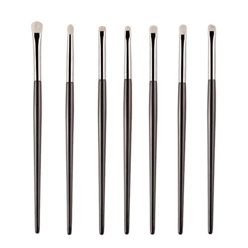 Lidschatten-Pinsel-Set, Applikator, Kunsthaar, Lidschatten-Pinsel-Set, 7-teiliges Make-up-Pinsel-Set von BORGBAR