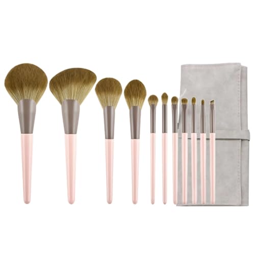 Make-up-Pinsel, 11-teiliges Make-up-Set, ultraweiches Haar, Foundation-Pinsel, Lidschatten-Pinsel, Kabuki, Reise-Make-up-Pinsel-Set Make-up-Pinsel, 11-teiliges Make-up-Set, ultraweiches Haar, Foundation-Pinsel, Lidschatten-Pinsel, Kabuki, Reise-Make-up-Pinsel-Set von BORGBAR