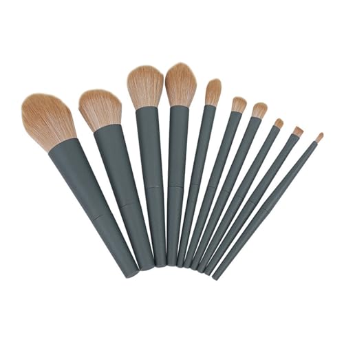 Make-up-Pinsel-Set, 10 Stück, hochwertige synthetische Grundierung, Puder, Concealer, Lidschatten, Rouge, Make-up-Pinsel Make-up-Pinsel-Set, 10 Stück, hochwertige synthetische Grundierung, Puder, Concealer, Lidschatten, Rouge, Make-up-Pinsel von BORGBAR