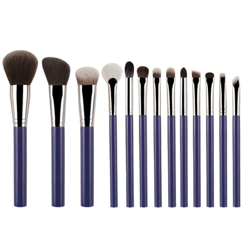 Professionelles Make-up-Pinsel-Set für Kabuki, Foundation-Pinsel, Lidschatten, Augenbrauen, Eyeliner, Mischen, Concealer, ideal als Geschenk, Blau Professionelles Make-up-Pinsel-Set für Kabuki, Foundation-Pinsel, Lidschatten, Augenbrauen, Eyeliner, Mischen, Concealer, ideal als Geschenk, Blau von BORGBAR