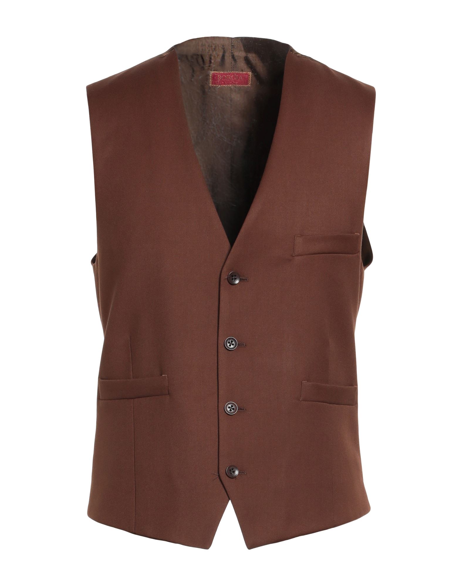 BORGIA  Milano Couture-weste Herren Braun von BORGIA  Milano