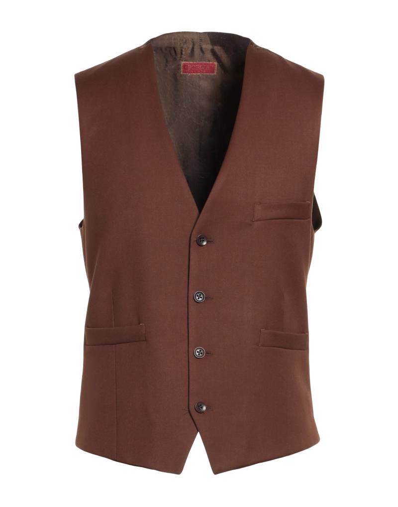 BORGIA  Milano Couture-weste Herren Braun von BORGIA  Milano